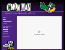 Tablet Screenshot of cmonmancajunseasoning.com